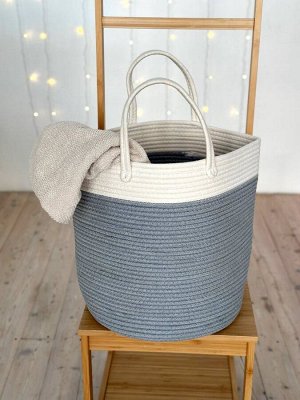 Плетеная корзина для хранения