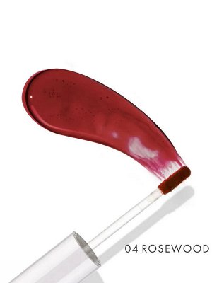 LuxVisage Тинт для губ с гиалуроновым комплексом  LIP TINT AQUA GEL hyaluron complex тон 04 Rosewood 3.4г