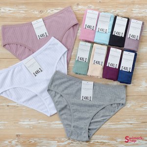 Трусы женские TOPANTY TP-7058, MAXI, РОЗОВЫЙ