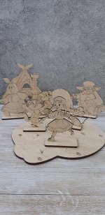 Заготовка для росписи &quot;Репка&quot;