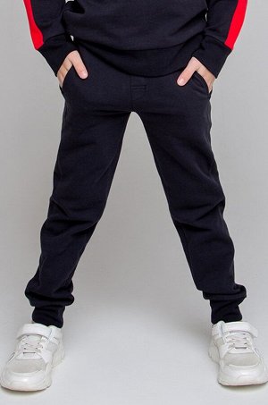 Crockid Теплые брюки для мальчика из футера с микроначесом