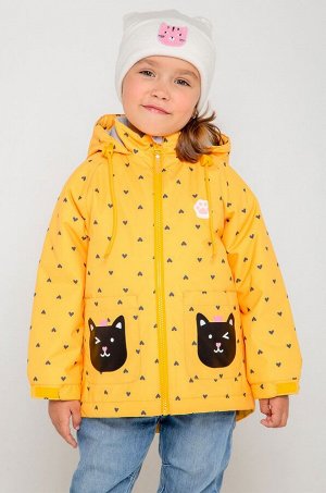Демисезонная куртка с утеплителем для девочки