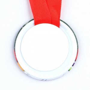 Медаль на ленте «Выпускник начальной школы », d = 7,3 см.