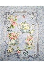 &quot;&quot;Полотенце рогожка кухонное &quot;сервиз&quot; вид 1 47*61