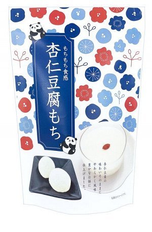 Пирожное мочи Okabe со вкусом молочка из абрикосовых косточек, пакет, 130г