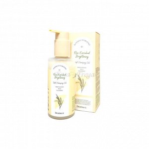DEOPROCE RICE ENRICHED BRIGHTENING SOFT CLEANSING GEL 200ml Мягкий увлажняющий очищающий гель с экстрактом риса 200мл