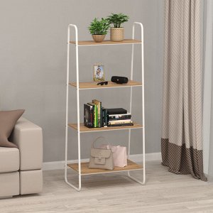 Стеллаж этажерка металлическая "Скандинавия 24" (SCANDINAVIA 24 Shelf rack) 650х385х1470мм