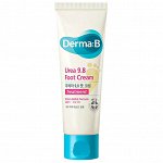 Смягчающий ламеллярный крем для ног с мочевиной Derma:B Urea 9.8 Foot Cream, 80мл