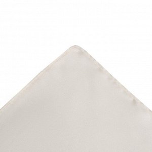Платок однотонный, цвет молочный, размер 70х70