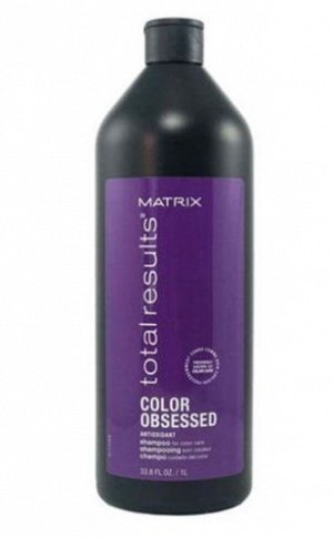Matrix Шампунь Total Results COLOR OBSESSED для окрашенных волос, 1000 мл, Матрикс EXPS
