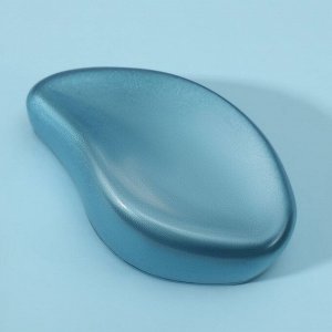 Стеклянная нано-тёрка для ног, 10,5 x 5,5 x 3,3 см, в картонной коробке, цвет голубой