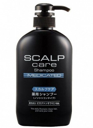Шампунь для мужчин "Scalp Care" лечебный Kumano CosmeStation для кожи головы 600мл
