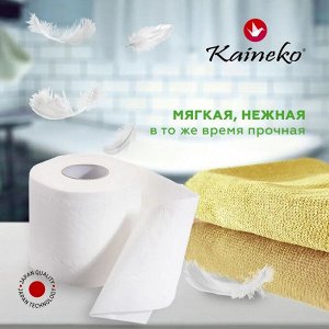 ТУАЛЕТНАЯ БУМАГА КАЙНЕКО РОМАШКА 3-х сл. 40 м., (спайка 10 рулонов)