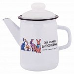 Кофейник эмаль 2,0л Зайцы TM Appetite