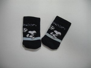 Носки для новорожденных махровые (без пятки) "Snoopy"