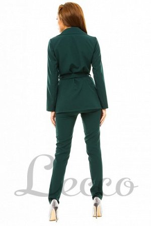 Костюм Материал: креп-ная Длина : пиджак 68 см, брюки: 100 см. (по внутр.шву) 78 см.Длина рукава по внутр.шву : 45 см.Цвет: тёмно-зелёный