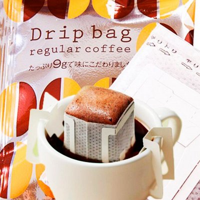 Японский кофе в фильтр-пакетах (◕‿◕)