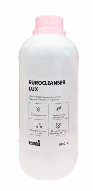 Обезжириватель ногтевой пластины и средство для снятия липкого слоя Eurocleanser LUX E.Mi 1000 мл.