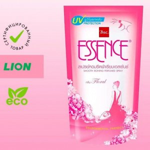 LION "Essence" Средство для глажения и удаления запахов 500мл/600мл "Floral" (мяг.уп.)