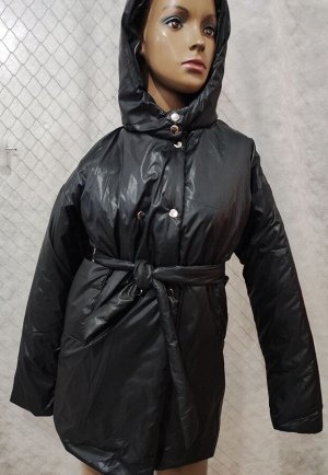 Куртка ОГ 92см, длина 73см
Ткань: плащевка (наполнитель тонкий синтепон) с подкладкой
Доп фото