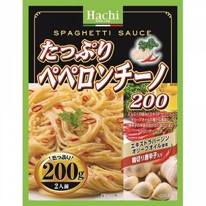Соус для спагетти "Пеперончино" с перцем чили с чесноком Hachi 200г 1/24