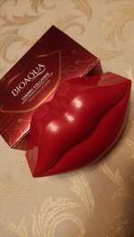 Коллагеновая маска для губ Bioaqua  с экстрактом вишни