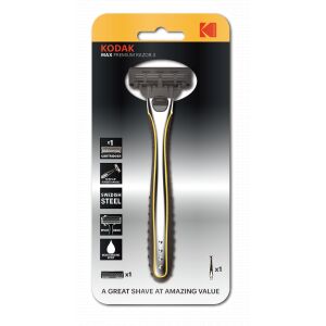 Бритвенный станок Ultra Premium Razor 3 Starter с 3мя лезвиями, 1 касета в компекте.