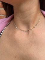 Чокер &quot;SHINE BRIGHT&quot; с подвесками кристаллы