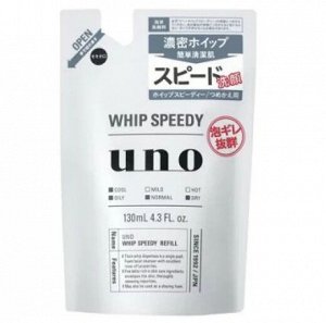 Мужской мусс для умывания UNO для норм. и жирной кожи, 130мл, запасной блок/Япония