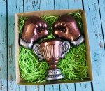 Шоколадная фигура Набор Боксер-Чемпион! 280гр