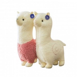 Yangzhou creative toys Лама 100см, мягкая игрушка, цвет белый