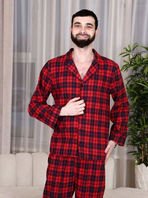 Мужская пижама с брюками