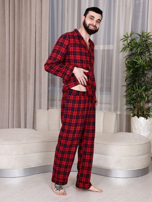 Мужская пижама с брюками