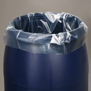 СИМА-ЛЕНД Мешок-вкладыш в бочку, 100 литров, 63 x 105 см, 100 мкм