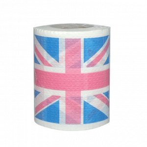 Сувенирная туалетная бумага "Флаг Британия", 9,5х10х9,5 см