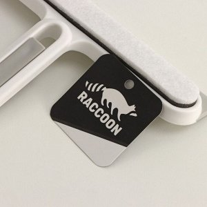 Щётка для окон Raccoon «Компакт», дополнительная щётка в ручке 17.5x15 см, сгон TPR=22 см, абразивная моющая часть 26.5x22x4.5 см