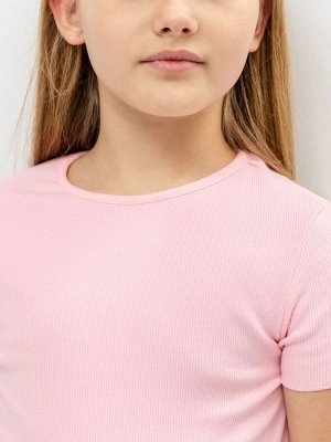 Розовая футболка для девочек