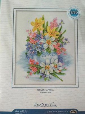 Набор для вышивания РТО "Нежные цветы"