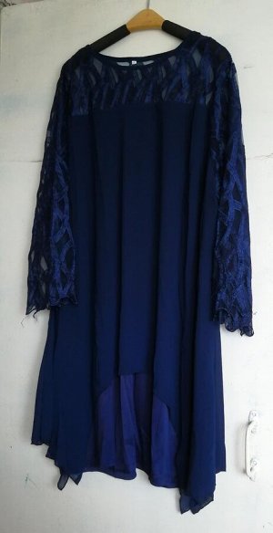 Нарядное платье 52-54-56-58р для статной дамы винный, синий, черный цвет