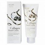 3W CLINIC Крем для рук Moisrurzing Hand Cream [Collagen], 100 мл
