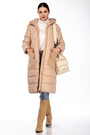 Пальто Пальто Beautiful&Free 4091 карамель 
Состав: ПЭ-100%;
Сезон: Осень-Зима

Пальто женское, зимнее, из гладкокрашеной полиэфирной ткани, с наполнителем холлофайбер, рассчитано на температуру до -