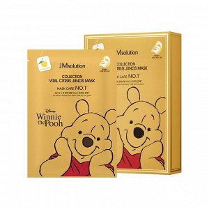 JM Solution Disney Collection Vital Citrus Junos Mask Тканевая маска для лица с юдзу