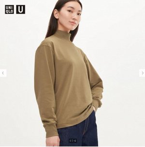 UNIQLO ХЛОПКОВАЯ ВОДОЛАЗКА HEATTECH