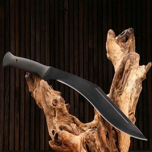 Нож-кукри туристический "Джунгли" 44,5см, клинок 320мм/4,9мм, черный