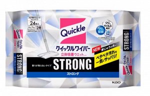 Quickle Wipe Strong 24 - одноразовые салфетки с сильной пропиткой