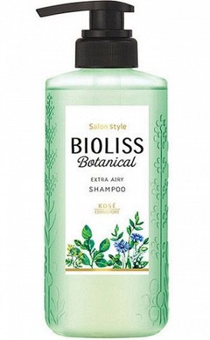 Шампунь Bioliss Botanical KOSE COSMEPORT для придания объема волосам пл/б, 480мл