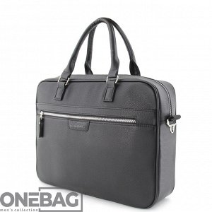 Сумка мужская ONEBAG большая на коротких ручках и регулируемом плечевом ремне(min:975, max:1575)