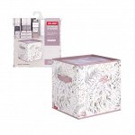 &quot;VALIANT&quot; BOTANIC LILAC Короб стеллажный без крышки 31х31х31см VAL BL-BOX-K
