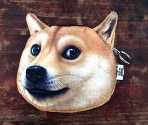 3D кошелёк Милый 3D кошелёк собака