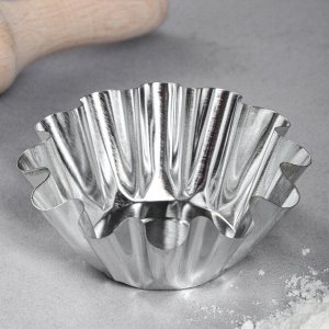 Форма для выпечки кекса, d=8.5 см, h=3.5 см